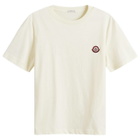 Moncler Men's Cotton Logo T-Shirt in White