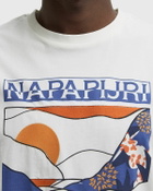 Napapijri S-VALDOR SS TEE White Mens Shortsleefe