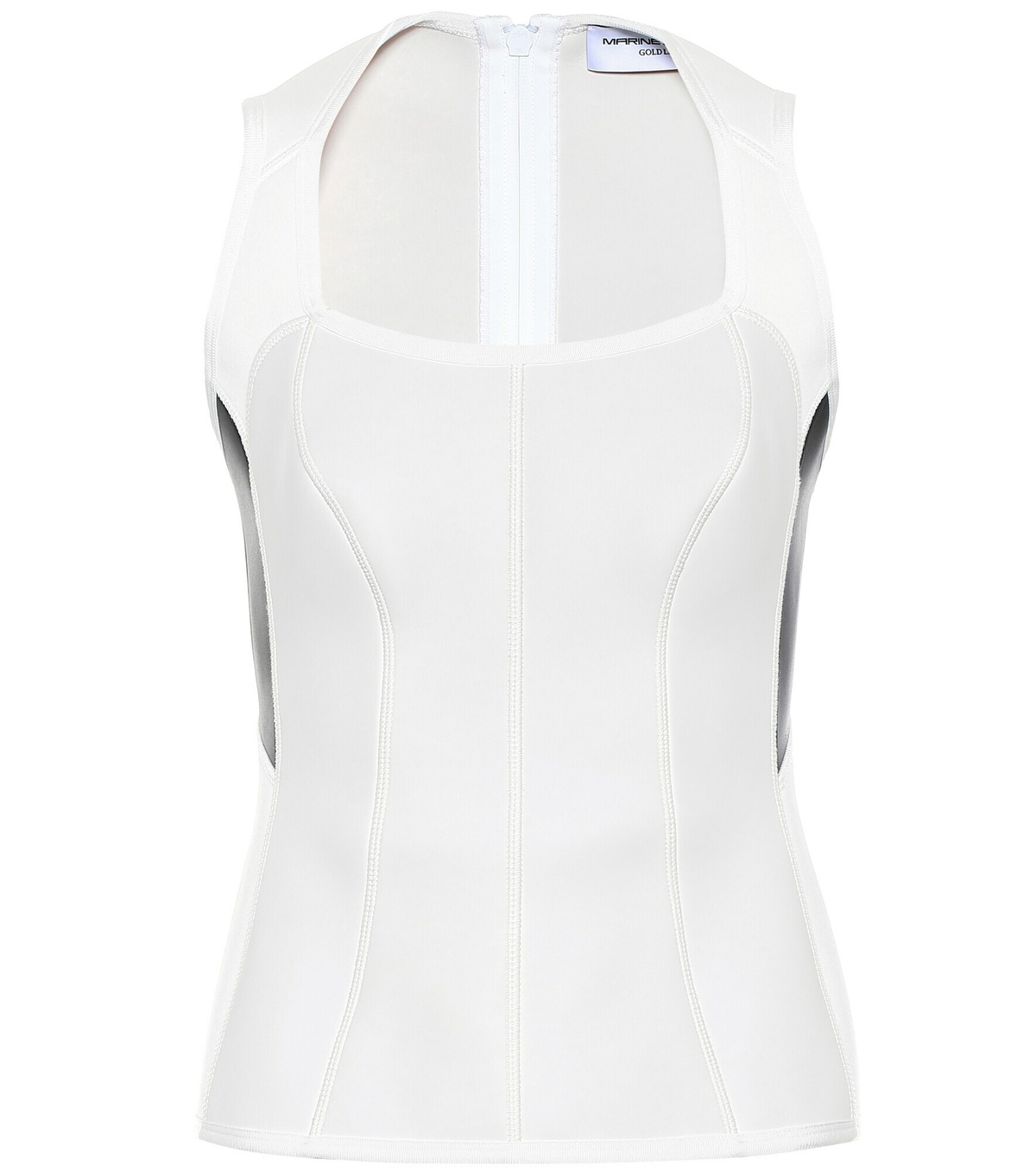 DOUBLE LAYER SQUARE NECK 