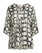 Alessia Santi Womens Top in Navy