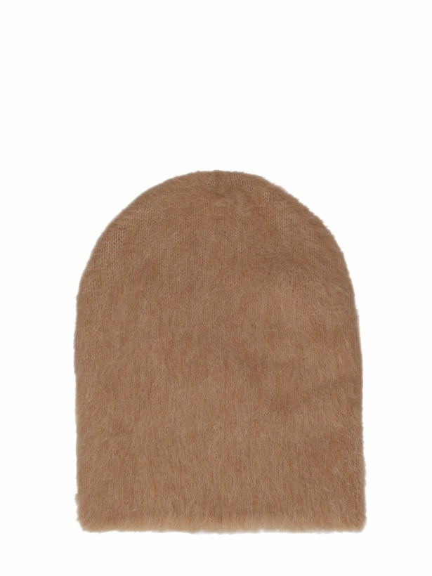 Photo: BY FAR - Solid Brushed Alpaca Blend Hat