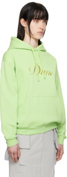 Dime Green Cursive Logo Hoodie