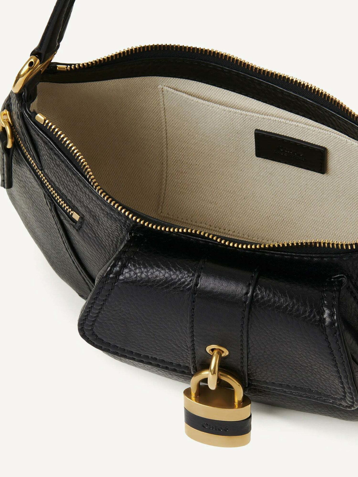 Chloe' Black The 99 Womens Shoulder Bag