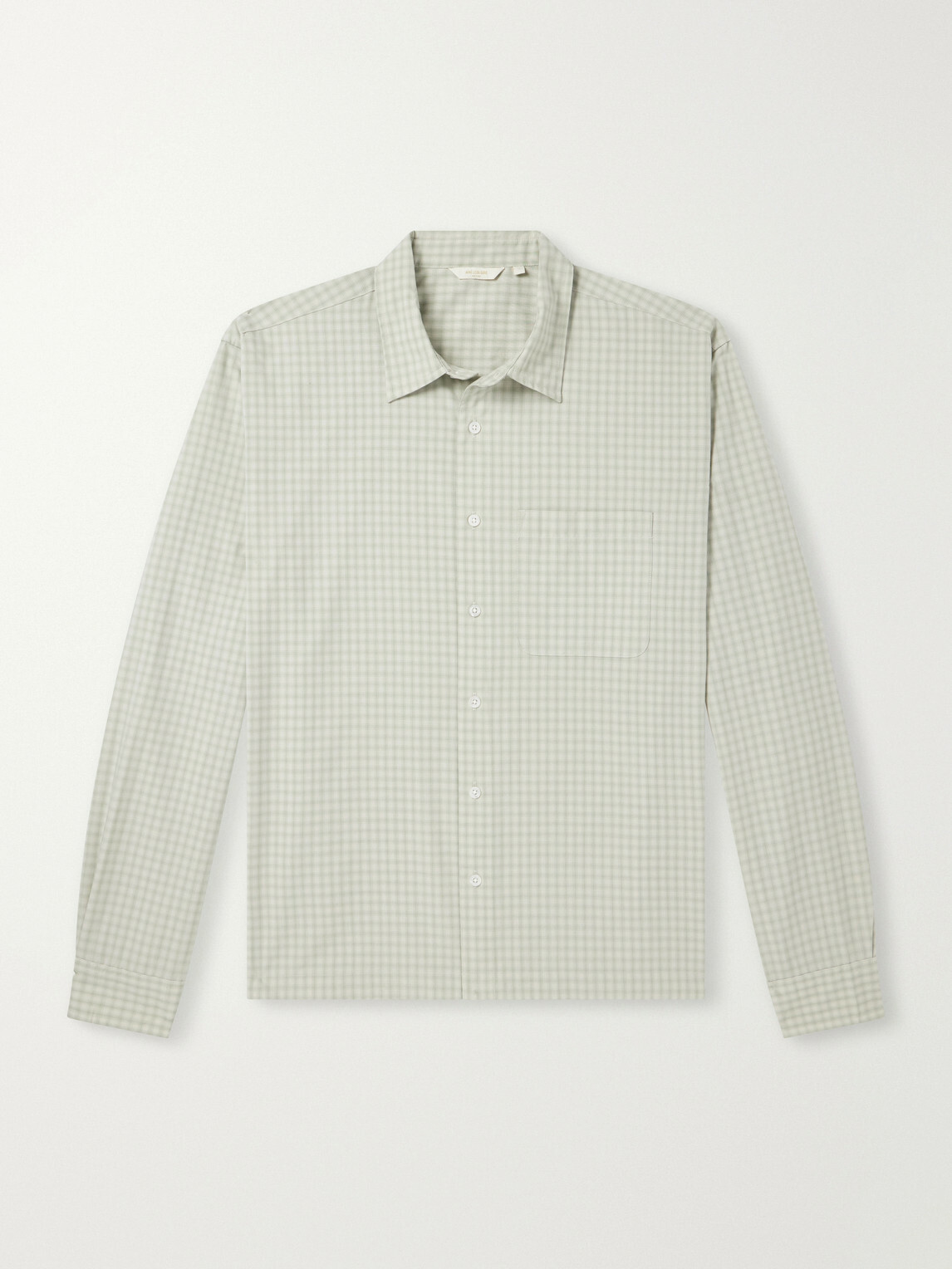 Aimé Leon Dore - Checked Poplin Shirt - Green