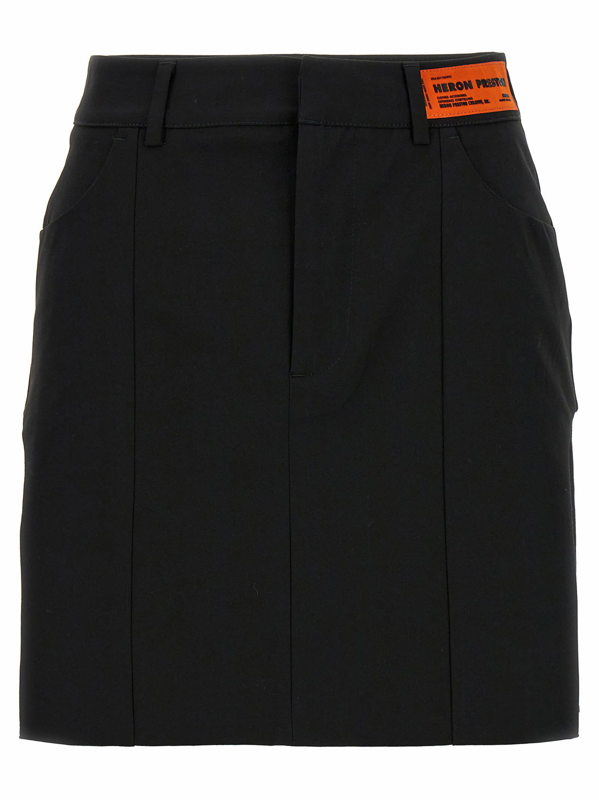HERON PRESTON Gabardine Cut Out Skirt