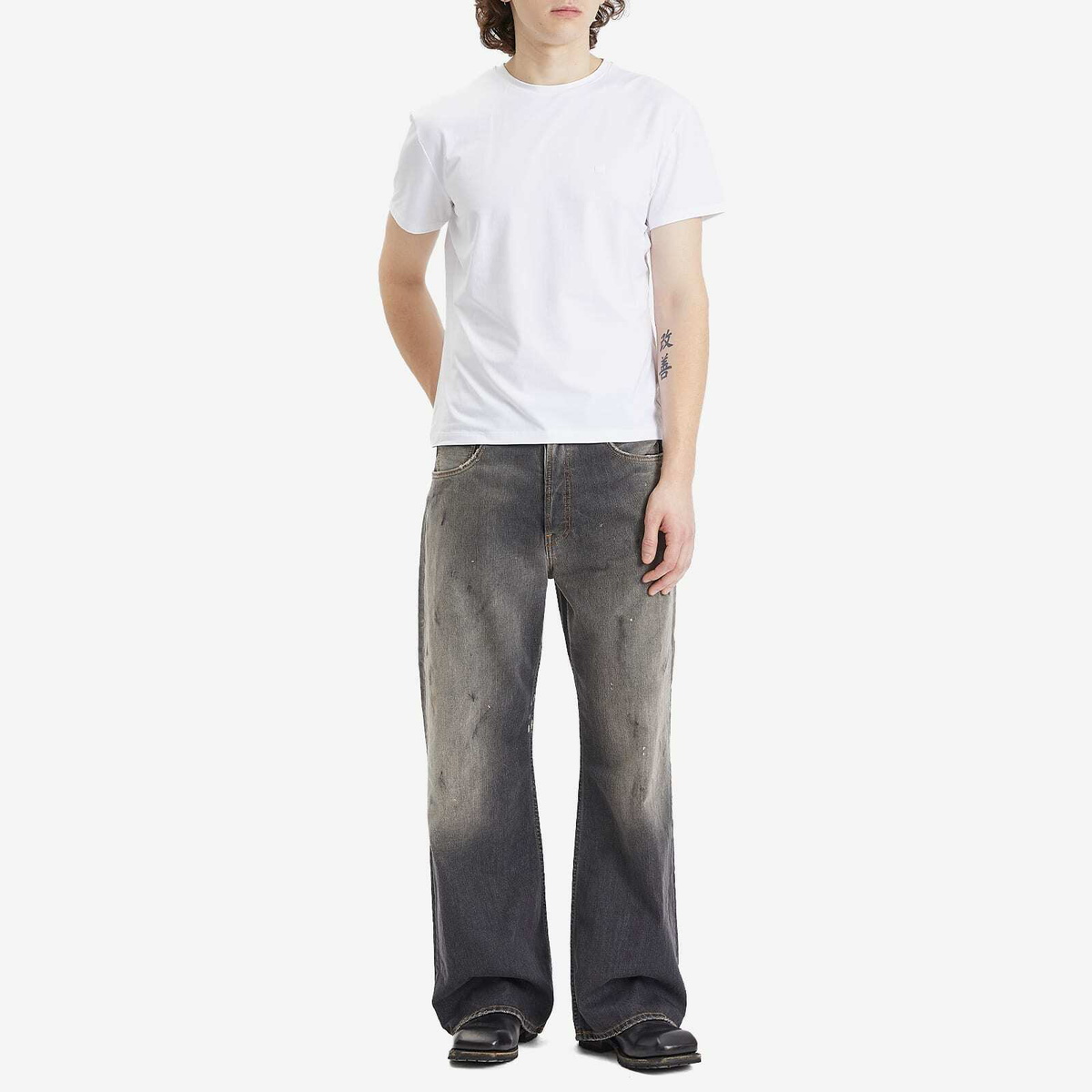 Acne Studios Men's 2021 Trafalgar Jeans in Black Acne Studios