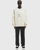 Nahmias Dancing Crewneck Beige Mens Sweatshirt