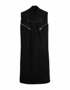 Rick Owens Womens Cape in Black