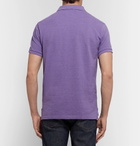 Polo Ralph Lauren - Slim-Fit Cotton-Piqué Polo Shirt - Men - Purple
