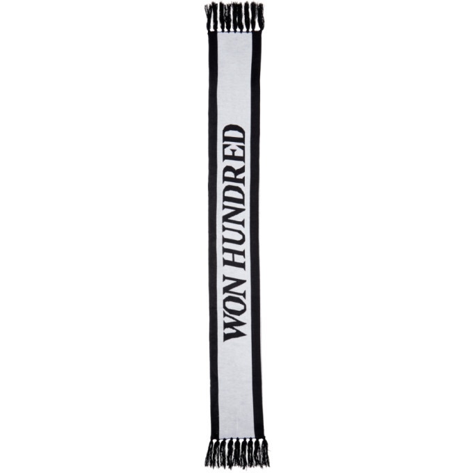 Photo: Won Hundred Black and White Antwerp Scarf