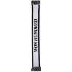 Won Hundred Black and White Antwerp Scarf