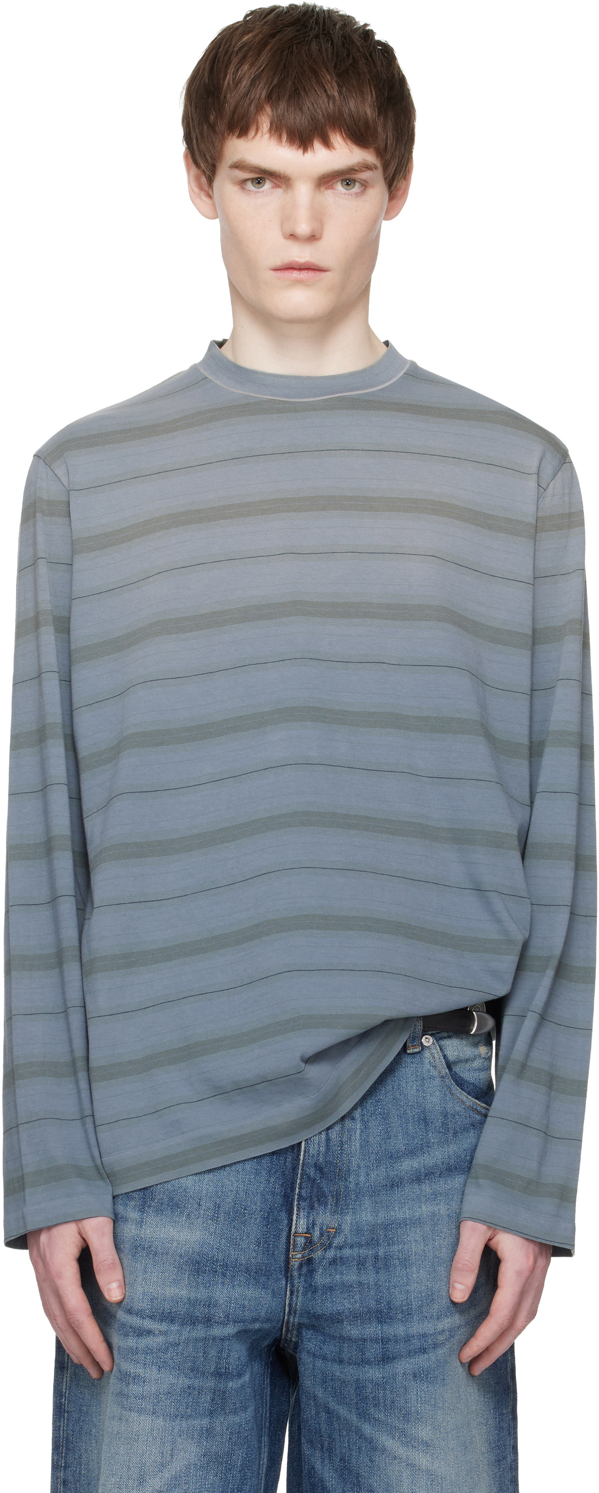 OUR LEGACY Brown Udon Ladon Leather Keychain Our Legacy