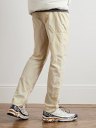 SAIF UD DEEN - Serwal Slim-Fit Shell Cargo Trousers - Neutrals