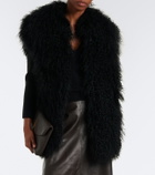 Yves Salomon Shearling vest