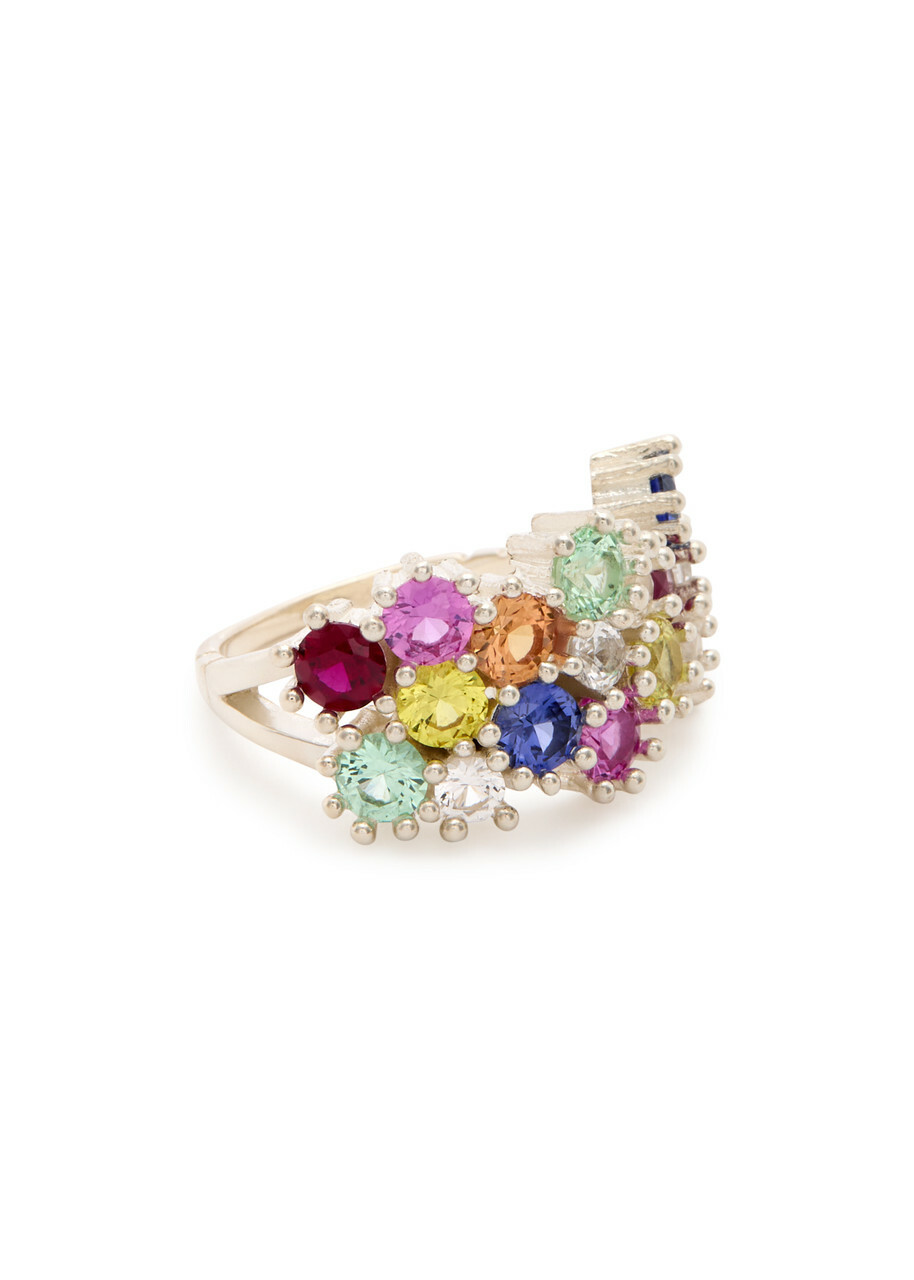 Bleue Burnham Wild Flower Sterling Silver Ring