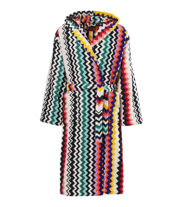 Photo: Missoni Best Zigzag cotton terry bathrobe