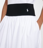 Polo Ralph Lauren Paneled midi skirt