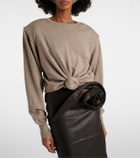 Magda Butrym Knot-detail wool sweater