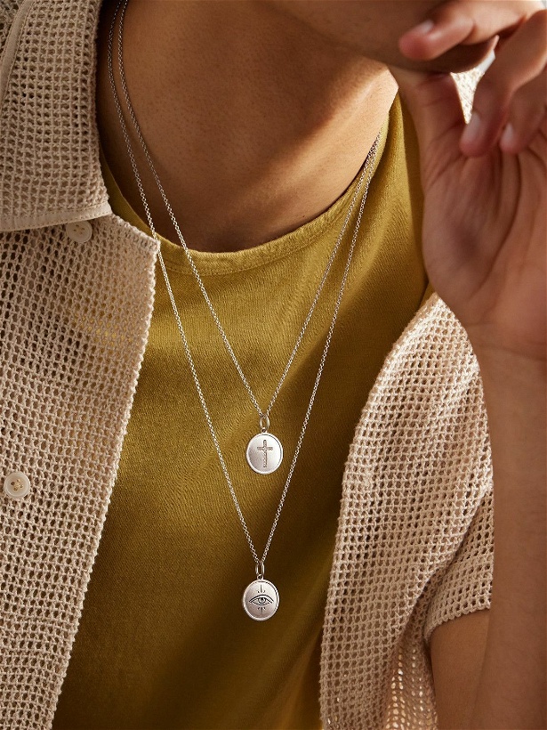Photo: Jacquie Aiche - White Gold Diamond Pendant Necklace