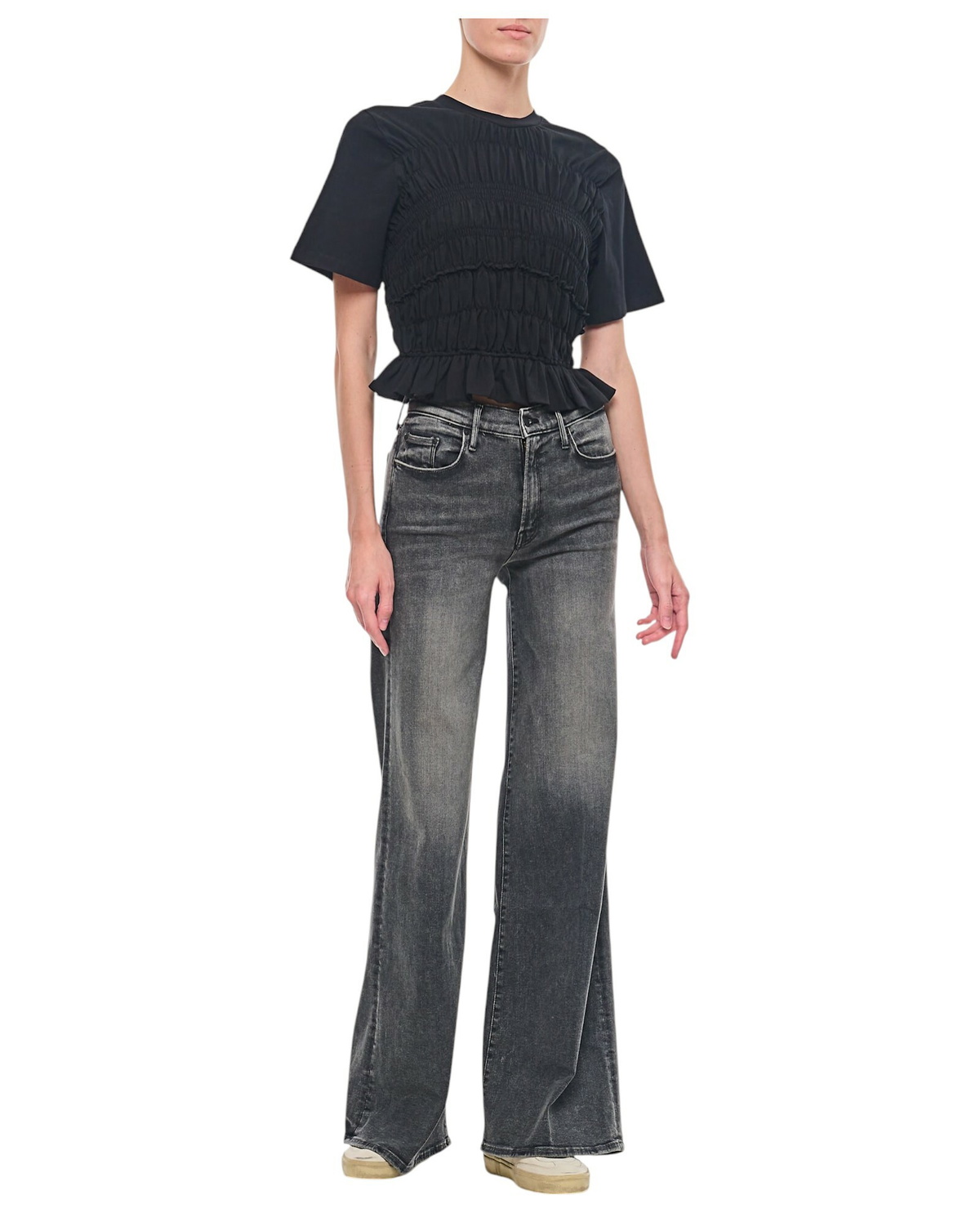 Cecilie Bahnsen Black Vilde T-Shirt Cecilie Bahnsen Cecilie Bahnsen Black Vilde T-Shirt Cecilie Bahnsen