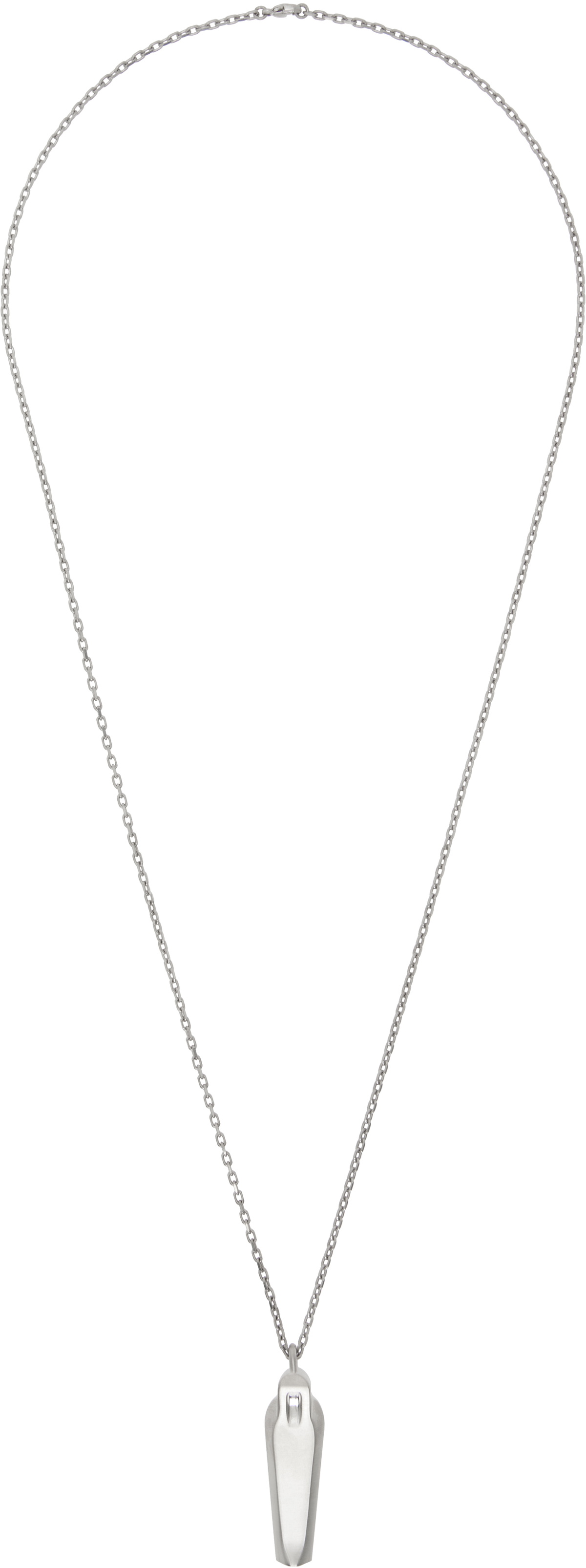 Rick Owens Black Trunk Charm Necklace Rick Owens