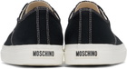 Moschino Black Edge Sneakers