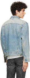 Nudie Jeans Blue Denim Jerry Jacket