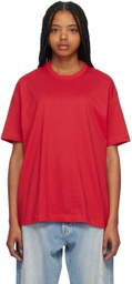 Comme des Garçons Shirt Red Crewneck T-Shirt