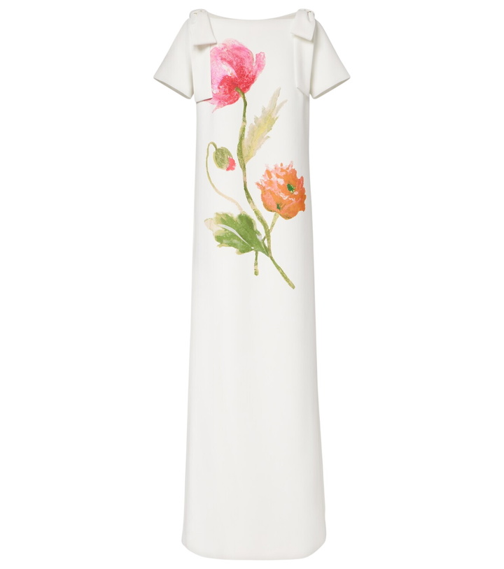 Photo: Carolina Herrera Bow-detail floral gown