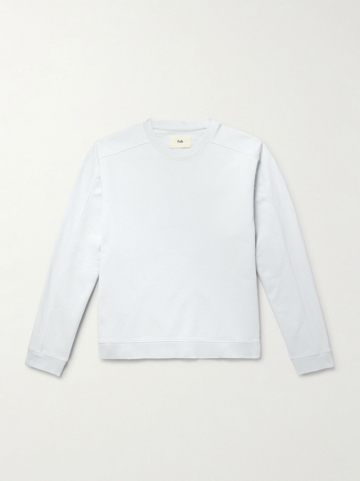 Folk - Prism Cotton-Jersey Sweatshirt - Gray