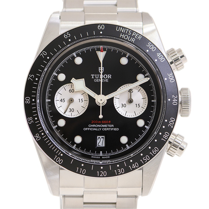 Photo: Tudor Black Bay Chrono Automatic Chronometer Black Dial Mens Watch M79360N-0011