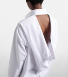 Balenciaga Cotton poplin shirt dress