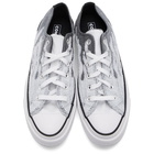 Converse Grey and White Elevated Chuck 70 OX Sneakers