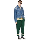 Sunnei Green Suit Lounge Pants