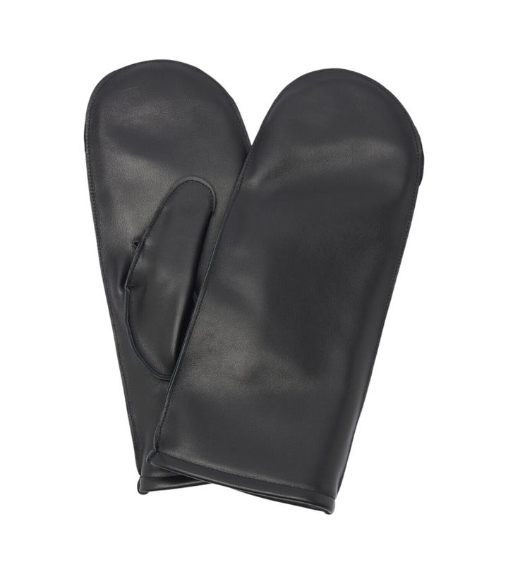 Photo: The Row Niles leather mittens