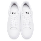 Y-3 White Yohji Court Sneakers