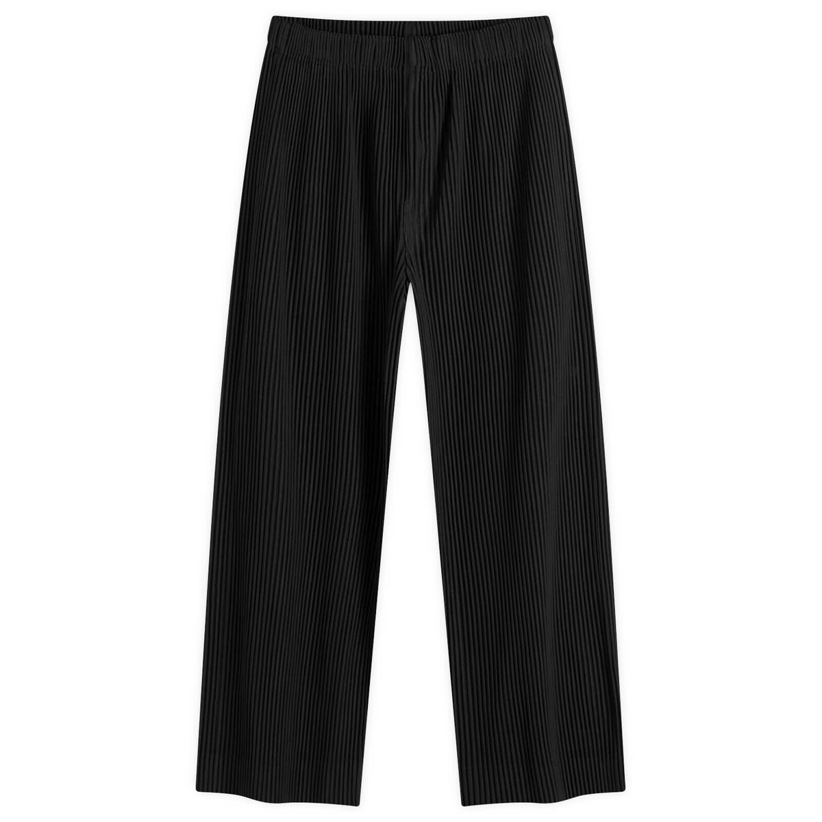 HOMME PLISSÉ プリーツパンツ 黒HP31JF113 サイズ2 HOMME PLISSE ISSEY MIYAKE(イッセイミヤケオムプリッセ) 裾