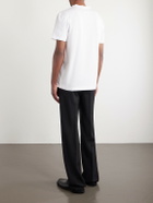 Dolce&Gabbana - Logo-Appliquéd Cotton-Jersey T-Shirt - White