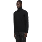 Stone Island Shadow Project Black Wool Turtleneck