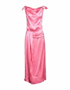 Manila Grace Womens Midi dress in Pink