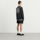 END. Leisure Long Sleeve T-Shirt in Cinder Black