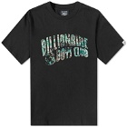 Billionaire Boys Club Men's Nothing Camo Arch Logo T-Shirt in Black