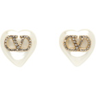 Valentino Garavani VLogo Signature Faux-Pearl Earrings