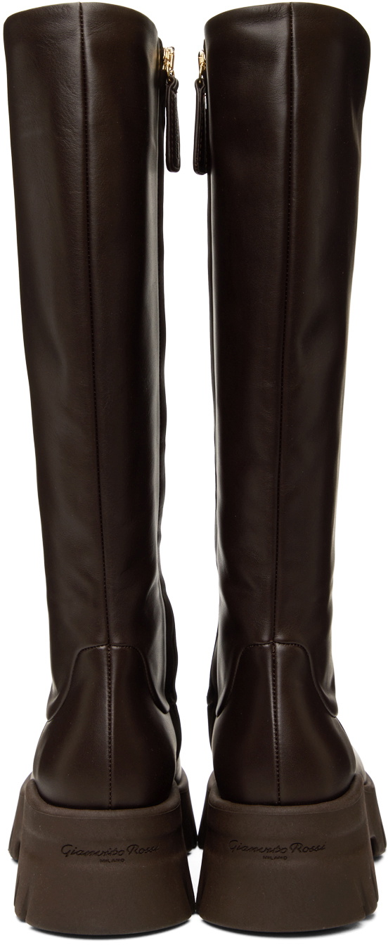 Gianvito Rossi Black Montey Tall Boots