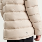 Haglöfs Men's Rosson Pertex Down Hooded Jacket in Chalk Beige