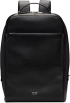 TOM FORD Black Grain Leather Minimal Backpack