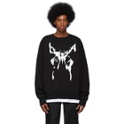 Nahmias SSENSE Exclusive Black Butterfly Sweatshirt