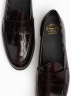 CHURCH'S Natalie Brushed Leather Loafers