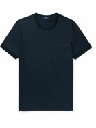 Kiton - Cotton-Jersey T-Shirt - Blue