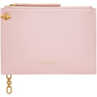 BALMAIN Pink Pulse Zipped Pouch